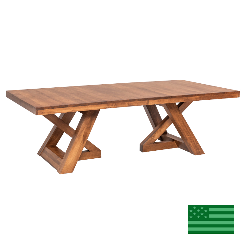 Ellis Double Pedestal Dining Table - options